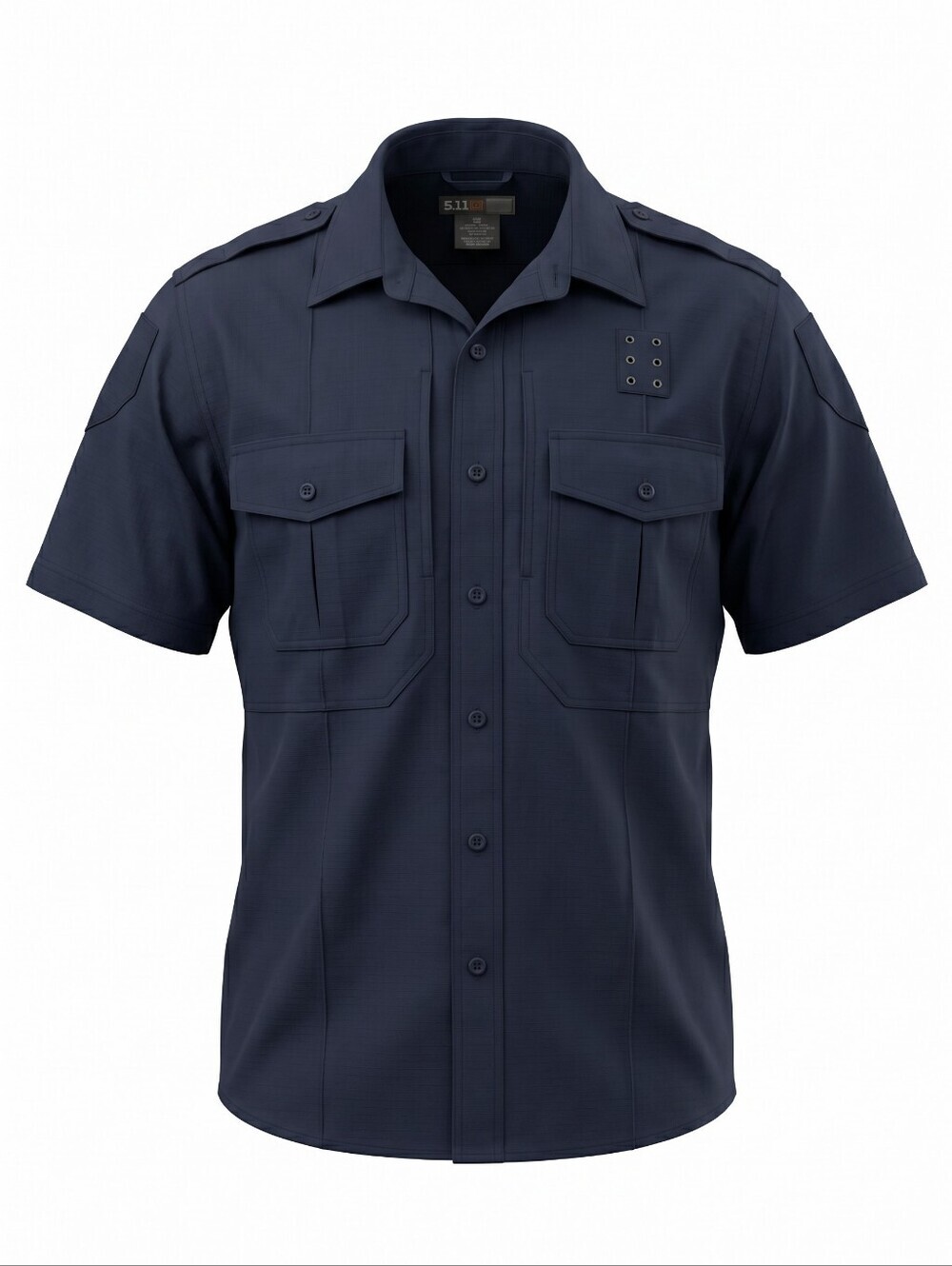 5.11 Tactical Work Construction Black Button Down Professional Utility Shirt